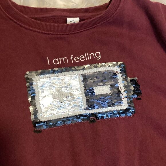 Yigga - I am feeling Crewneck Sweater youth sz 11/12 - Picture 6 of 9